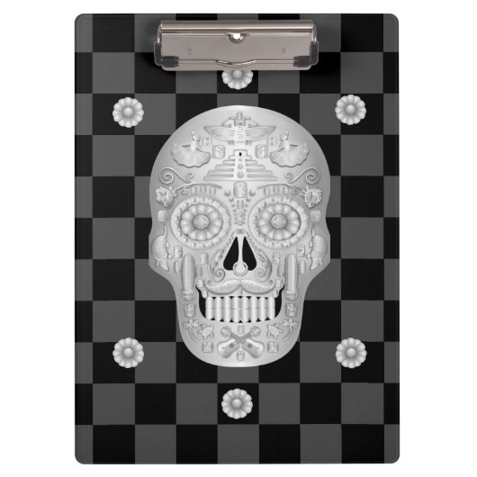 Chrome Calavera Watch Klembord (Voorkant)