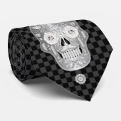 Chrome Calavera (Witte Roos) Das (Opgerold)