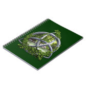 Chrome Celtic Trinity Knot Notitieboek (Linkerzijde)
