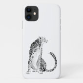 Chrome Cheetah Case-Mate iPhone Case (Achterkant)