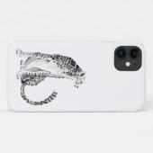 Chrome Cheetah Case-Mate iPhone Case (Achterkant (horizontaal))