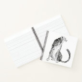 Chrome Cheetah Notitieboek (Binnen)