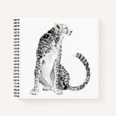 Chrome Cheetah Notitieboek (Voorkant)