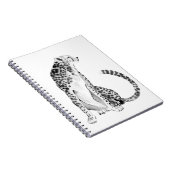 Chrome Cheetah Notitieboek (Rechterzijde)