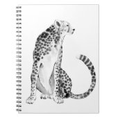 Chrome Cheetah Notitieboek (Voorkant)