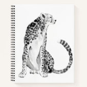 Chrome Cheetah Notitieboek (Voorkant)
