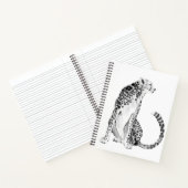 Chrome Cheetah Notitieboek (Binnen)