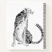 Chrome Cheetah Notitieboek (Achterkant)