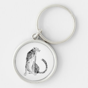 Chrome Cheetah Sleutelhanger