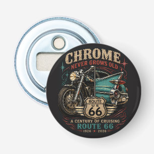Chrome Classics Garage Bar Essentieel Button Flesopener
