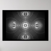 Chrome Cross Poster (Voorkant)