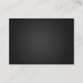 Chrome Curve Red Visitekaartje (Achterkant)