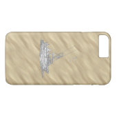 Chrome Deep Zee Vist Boat Sandy Beach Print Case-Mate iPhone Case (Achterkant (Horizontaal))