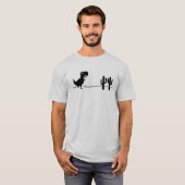 Chrome Dino T-shirt (Voorkant volledig)
