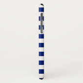 Chrome Diver en Sharks Silhouettes op Stripes Case-Mate iPhone Case (Achterkant/links)