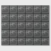 Chrome Dragon Cadeaupapier (Vlak)