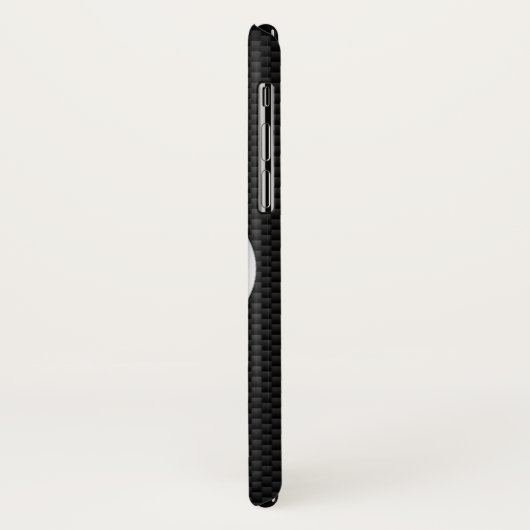 Chrome Dragon Crest zwarte koolstofvezel Afdrukken Case-Mate iPhone Case (Achterkant/links)