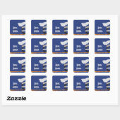 Chrome en Kant Biker Bruiloft Stickers (Vel)