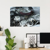 Chrome-engine Poster (Thuiskantoor)