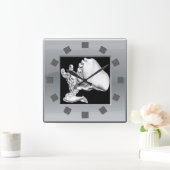 Chrome Fighter Wall klok (Huis)