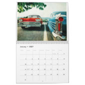 Chrome fins & Big Cars Kalender (Jan 2027)
