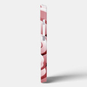 Chrome Flowers - Rubescent Hoesje-Mate iPhone Case (Achterkant / Links)