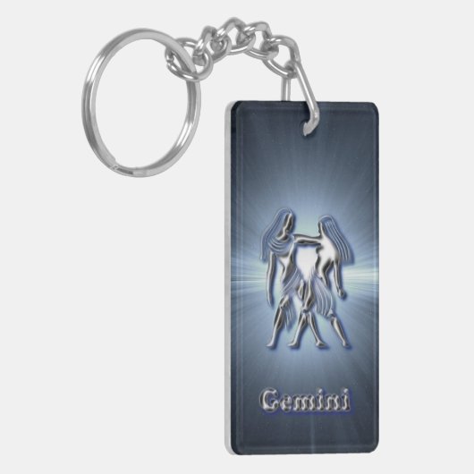 Chrome Gemini Sleutelhanger (Voorkant Links)