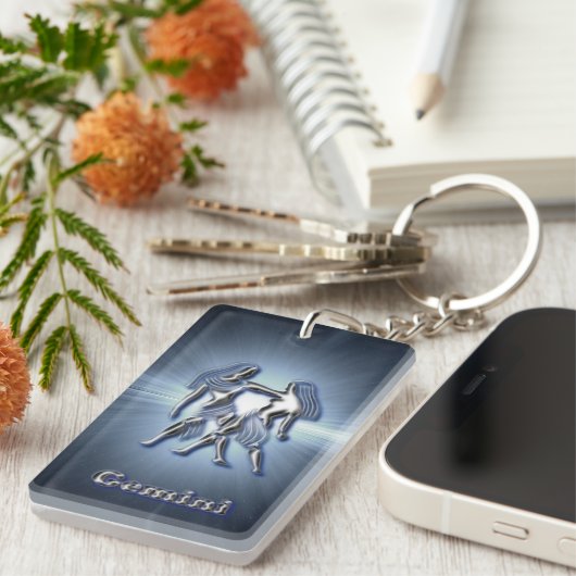 Chrome Gemini Sleutelhanger (Voorkant Rechts)