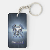 Chrome Gemini Sleutelhanger (achterkant)