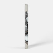 Chrome Geometric Cubes Samsung Hoesje Samsung Galaxy Hoesje (Rechterkant)