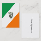 Chrome Green Harp Green Oranje Visitekaartjes (Voorkant / Achterkant)