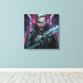 Chrome Harlequin Canvas (Insitu (Houten vloer))