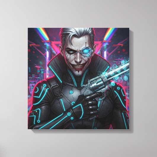 Chrome Harlequin Canvas (Voorkant)