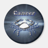 Chrome kanker magneet (Voorkant)