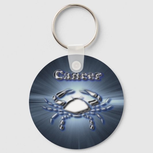 Chrome kanker sleutelhanger (Voorkant)