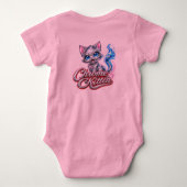 Chrome Kitten Baby Bodypakje Romper (Achterkant)
