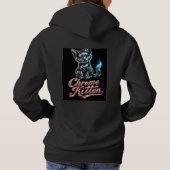 Chrome Kitten Cool Hoodie (Achterkant)