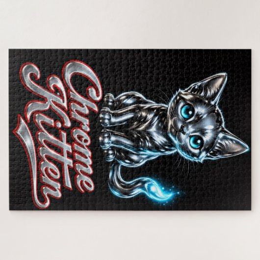 Chrome Kitten Design, Puzzel (Horizontaal)
