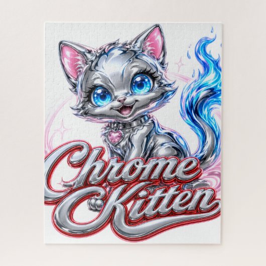 Chrome Kitten Design, Puzzel  (Verticaal)