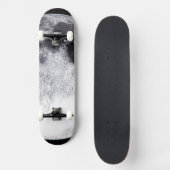 Chrome Kitten Elite Skateboard Complete Maan (Voorkant)