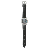 Chrome Kitten Heren Ageless Horloge - Leren (Vlak)