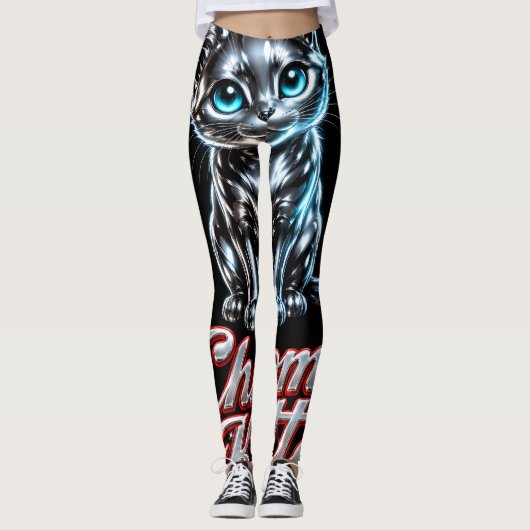 Chrome Kitten Nightlife Broek Leggings (Voorkant)