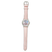 Chrome Kitten stijl diva meisjes horloge (Vlak)