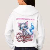Chrome Kitten " Supacute" Hoodie (Achterkant)