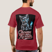 Chrome Kitten T-shirt (Achterkant)