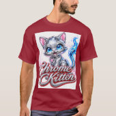 Chrome Kitten T-shirt (Voorkant)
