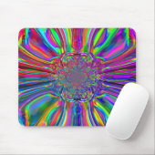 Chrome-laserlichtmuis Muismat (Met muis)