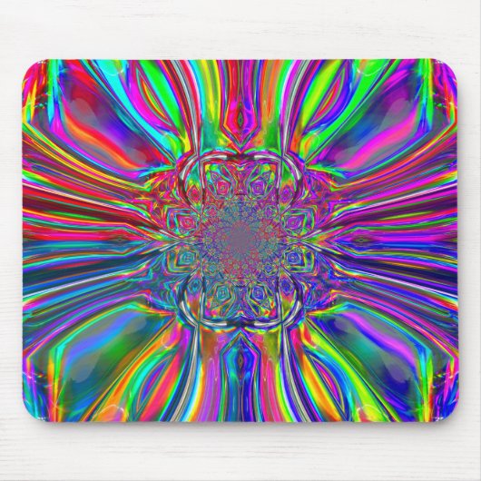 Chrome-laserlichtmuis Muismat (Voorkant)