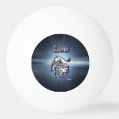 Chrome Leo Pingpongbal (Achterkant)