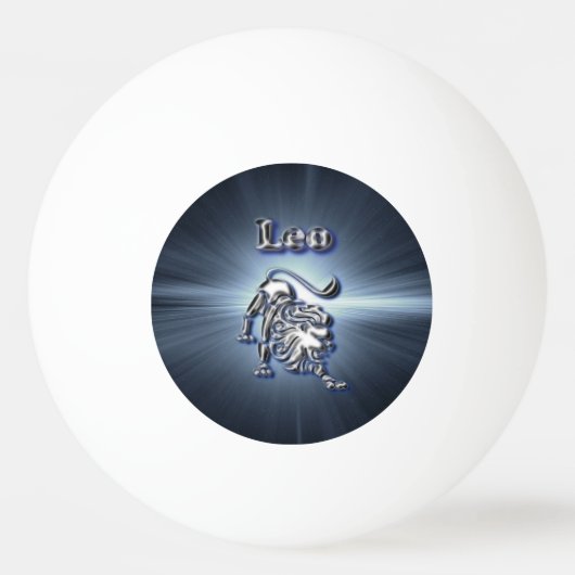 Chrome Leo Pingpongbal (Voorkant)